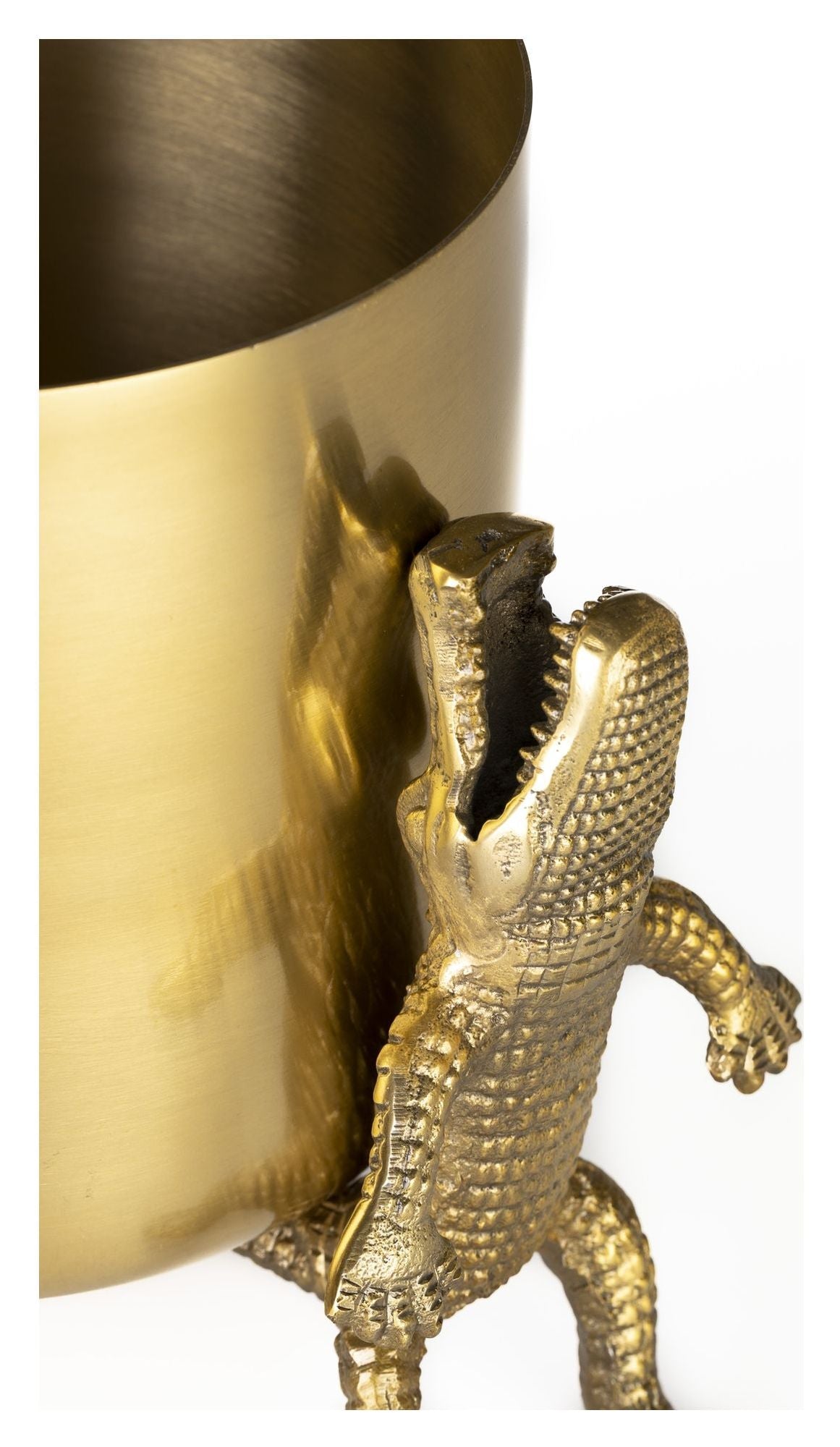 SURROUNDED BY CROCODILES Vase, M