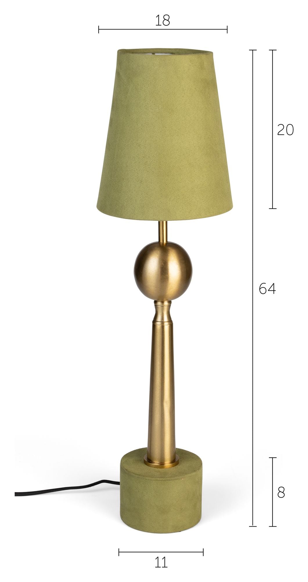 Trophy for Your Goal Table Lamp, Green