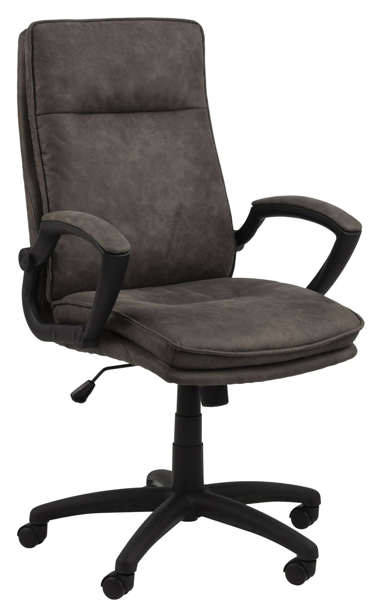 Brad Office chair with armrests, Anthracite