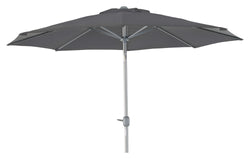 Brafab Andria Parasol, Light gray/alu