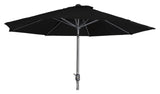 Brafab Andria Parasol, Black/alu