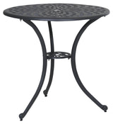 Brafab Arras Café Table Ø70, Dark Gray