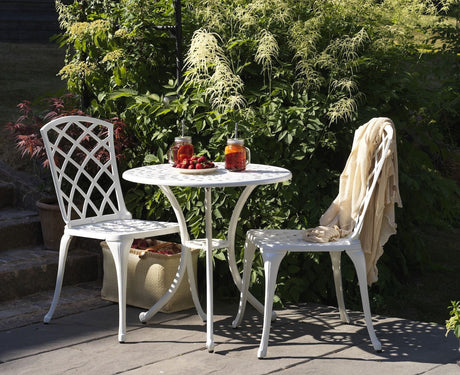 Brafab Arras Garden Chair, White