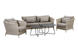 Aster 3-pers. Sofa with cushions, Beige