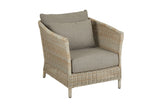 Aster Lounge Chair with Cushions, Beige