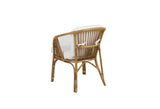 Astrakan Rattan garden chair w. hyde, nature