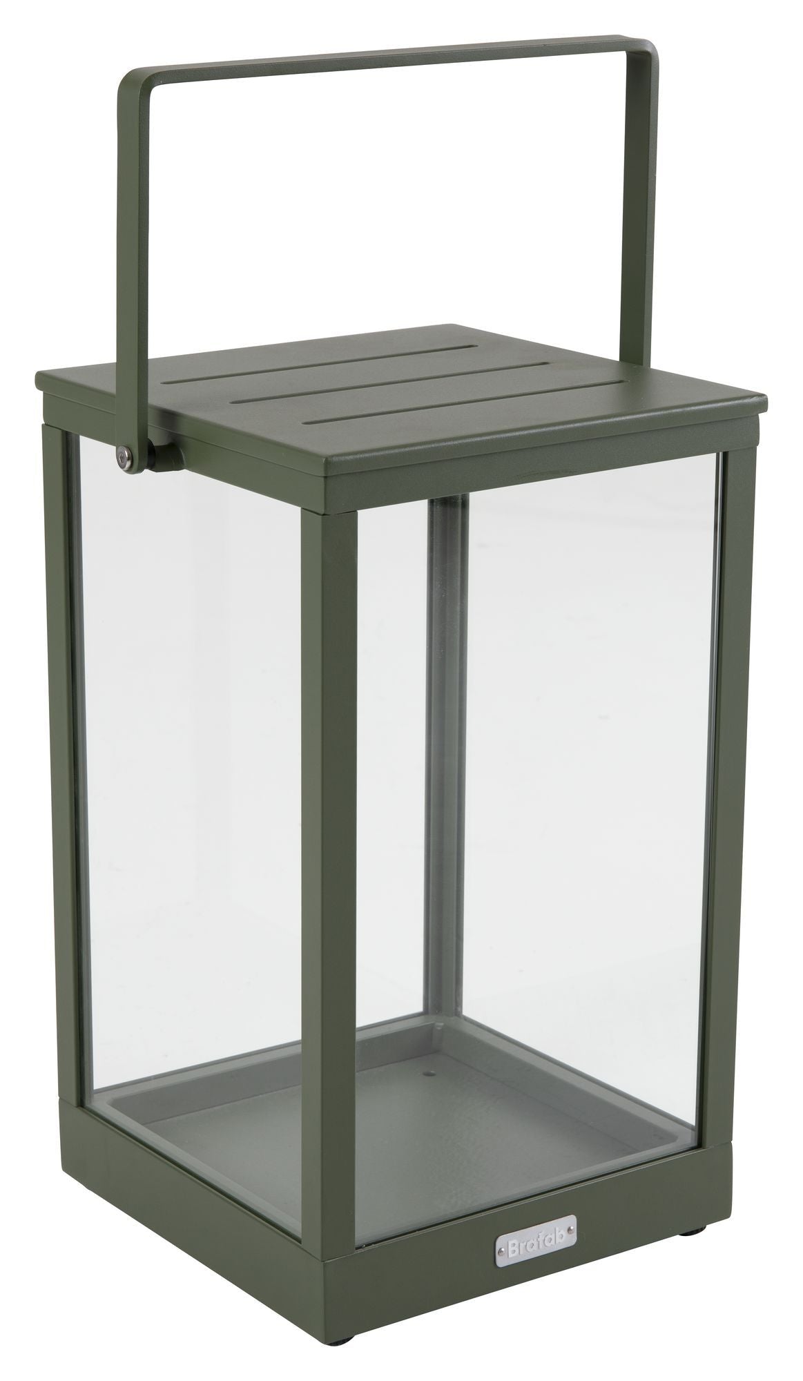 Brafab Belfort Lantern, Moss Green Aluminum