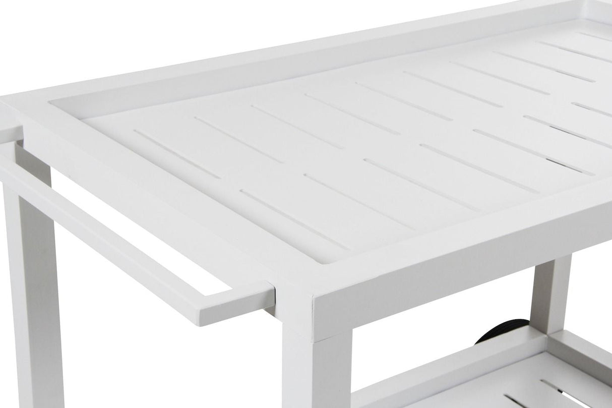 Brafab Belfort Roller Table, White