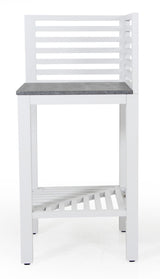 Brafab Bellac Outdoor Kitchen Corner, White