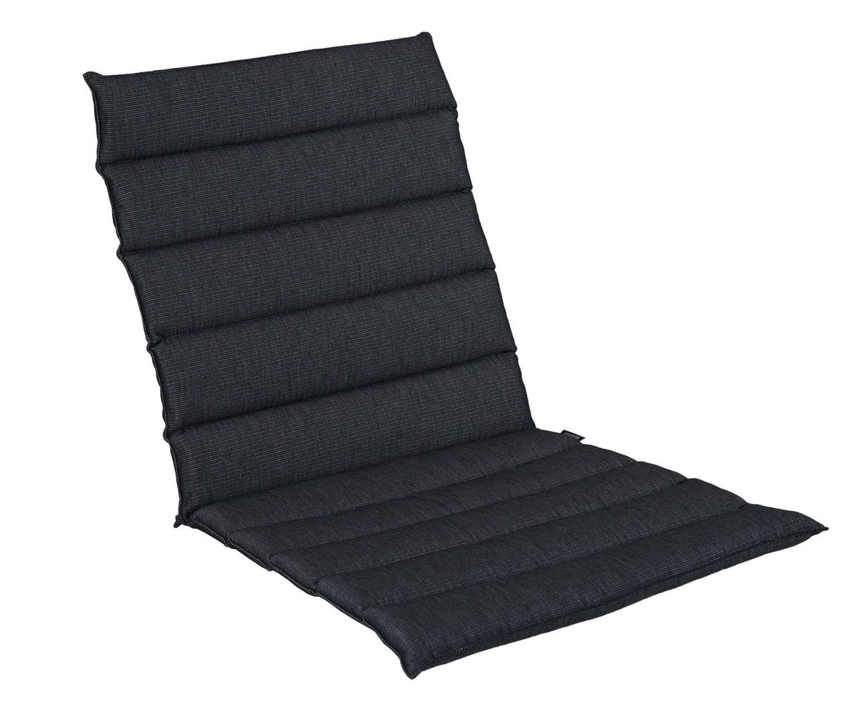 Delia garden cushion for lounge chair, anthracite