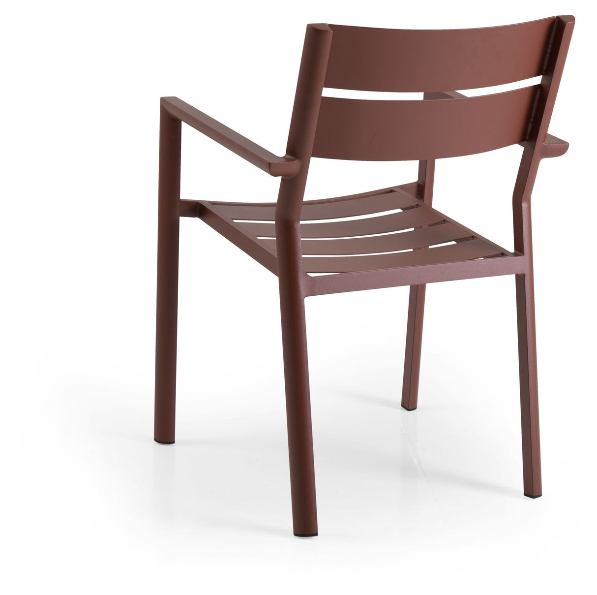 Brafab Delia Garden Chair w/armrests, Rust red