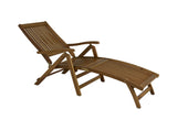 Everton Deckchair, solid Acacia