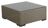 Funkia Stool/Table, Beige wicker