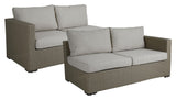 Funkia Lounge Module Right/Left w. cushion, Beige wicker