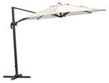 Brafab Linz Free-hanging umbrella, Beige, anthracite, Ø300