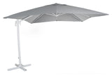 Brafab Linz Free-hanging umbrella, white, gray, 3x3