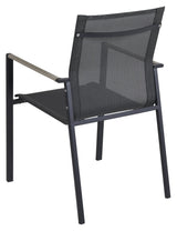 Lyra Garden Chair, Black/Sand