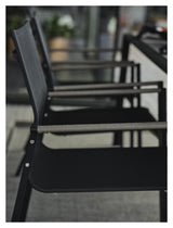 Lyra Garden Chair, Black/Sand