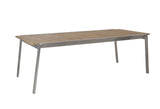 Naos Garden Table Teak, stainless steel, 220/320x100