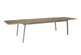 Naos Garden Table Teak, stainless steel, 220/320x100