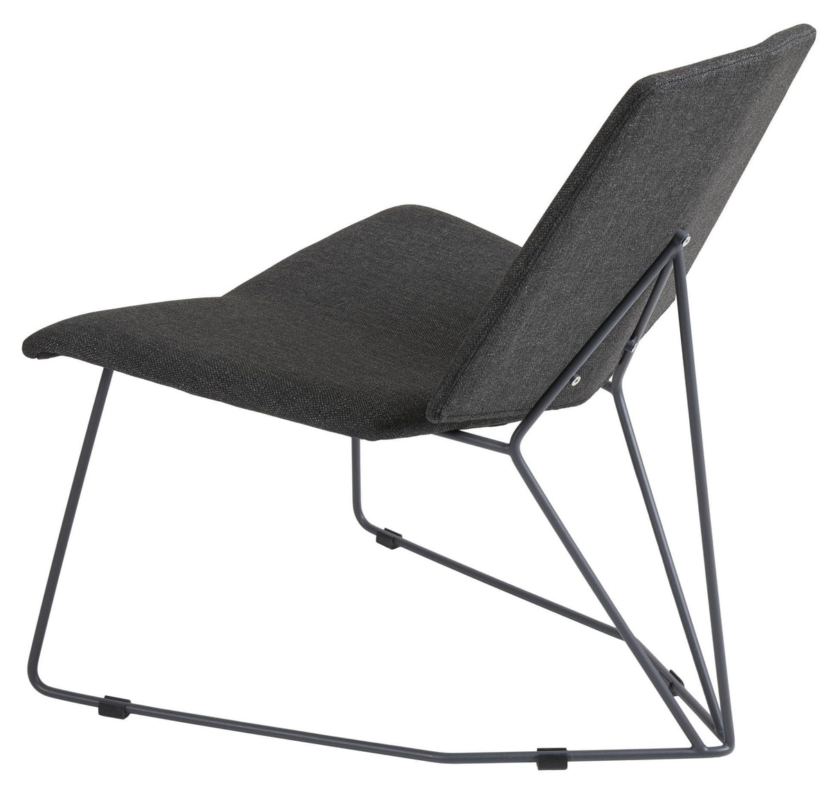 Brafab Pollux Lounge Chair, Dark Gray