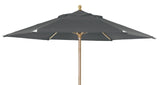 Brafab Reggio Parasol Ø300, Gray/Nature