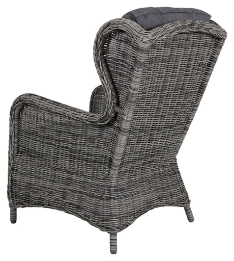 Brafab Rosita Lounge Chair, Gray