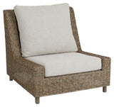 Brafab Sandgrain Lounge Chair without armrests, Nature/Beige