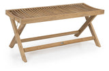 Brafab Turin Bench, Teak, L105