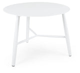 Brafab Vannes Side Table Mat White, Ø60