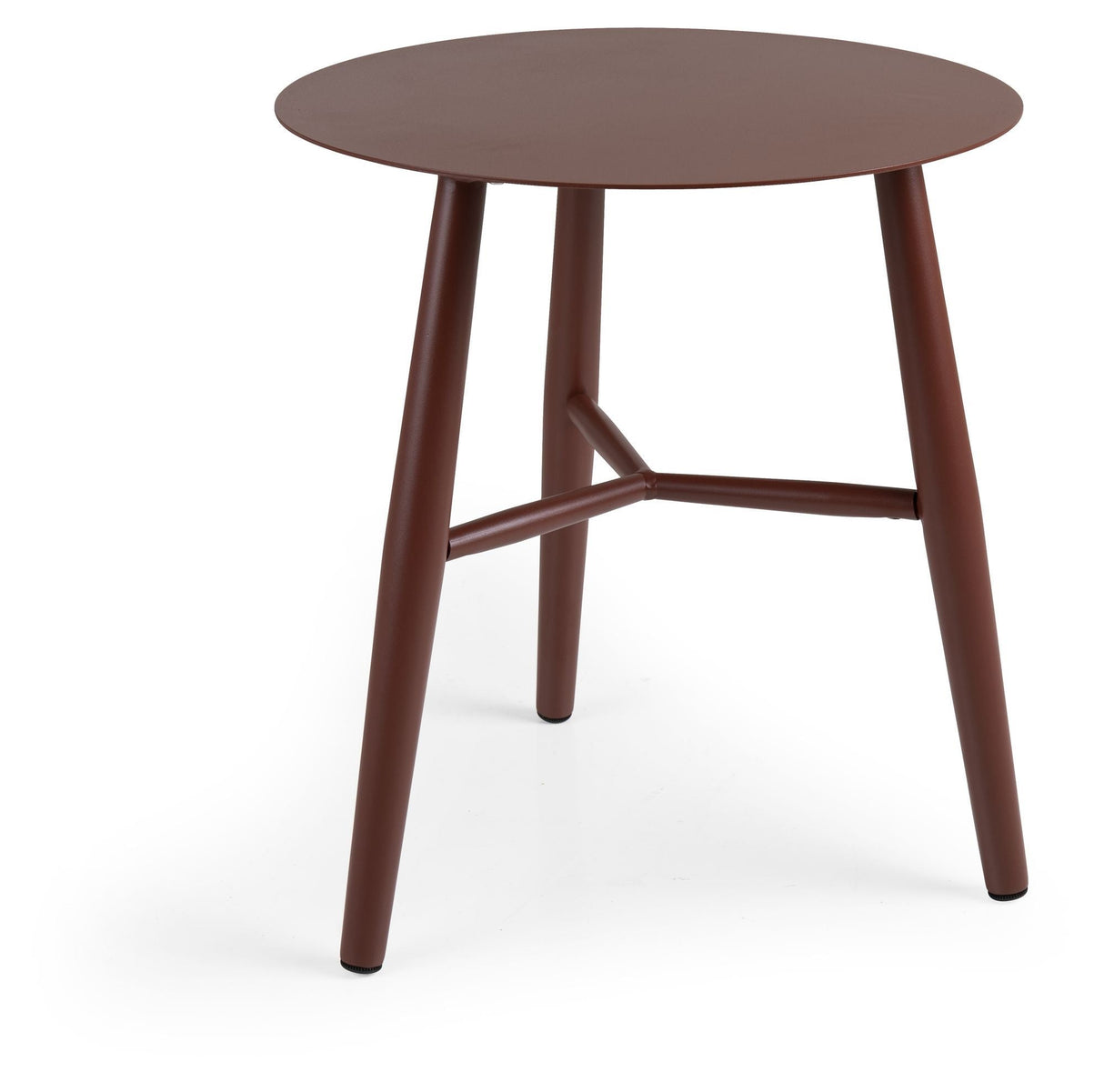 Brafab Vannes Side Table Rustrød, Ø45