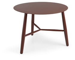 Brafab Vannes Side Table Rustrød, Ø60