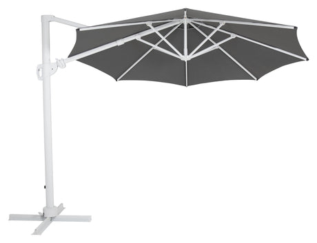 Brafab Varallo Parasol Free hanging Ø300, White/Gray