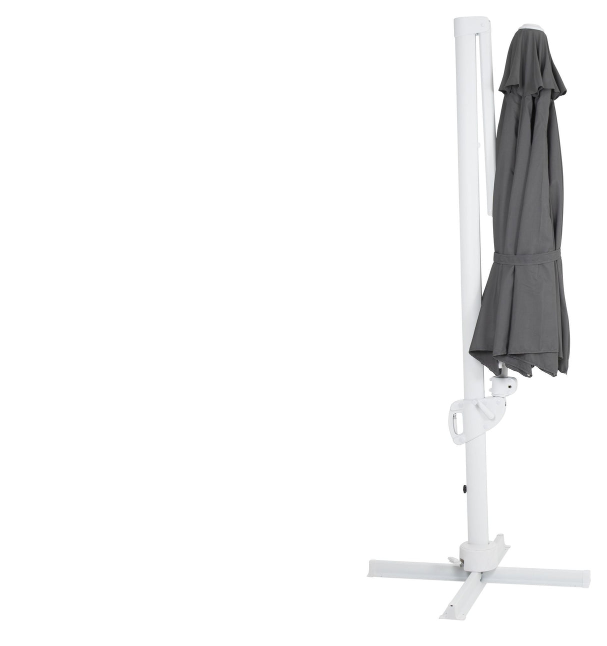 Brafab Varallo Parasol Free hanging Ø300, White/Gray