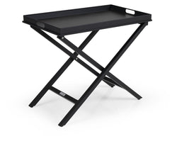 Brafab Vero Folding Table w/Tray 70x40, Black