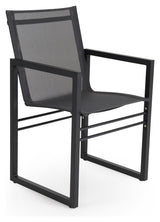 Brafab Vevi Garden Chair, Black/Black Alu