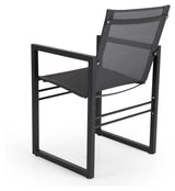 Brafab Vevi Garden Chair, Black/Black Alu