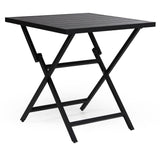 Brafab Wilkie Café Table 72x72, Black