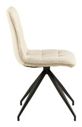 Capone Dining chair, Beige fabric