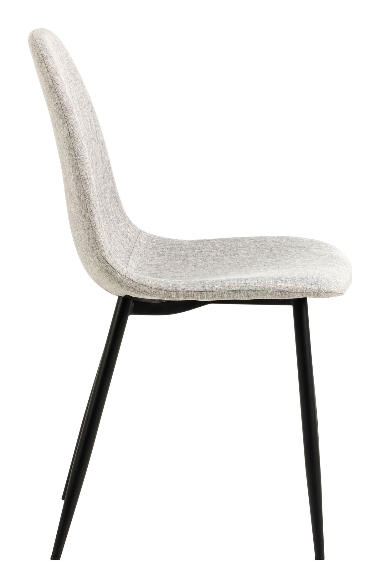 Celia Dining chair, Gray fabric