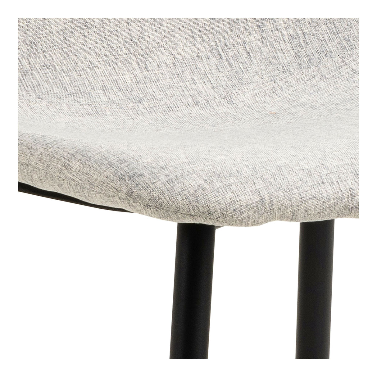 Celia Dining chair, Gray fabric