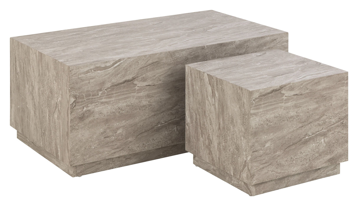 Dice Coffee table set of 2, 100x60x42