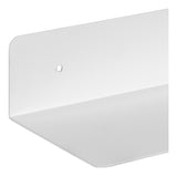 Joliet Wall Shelf, White Steel