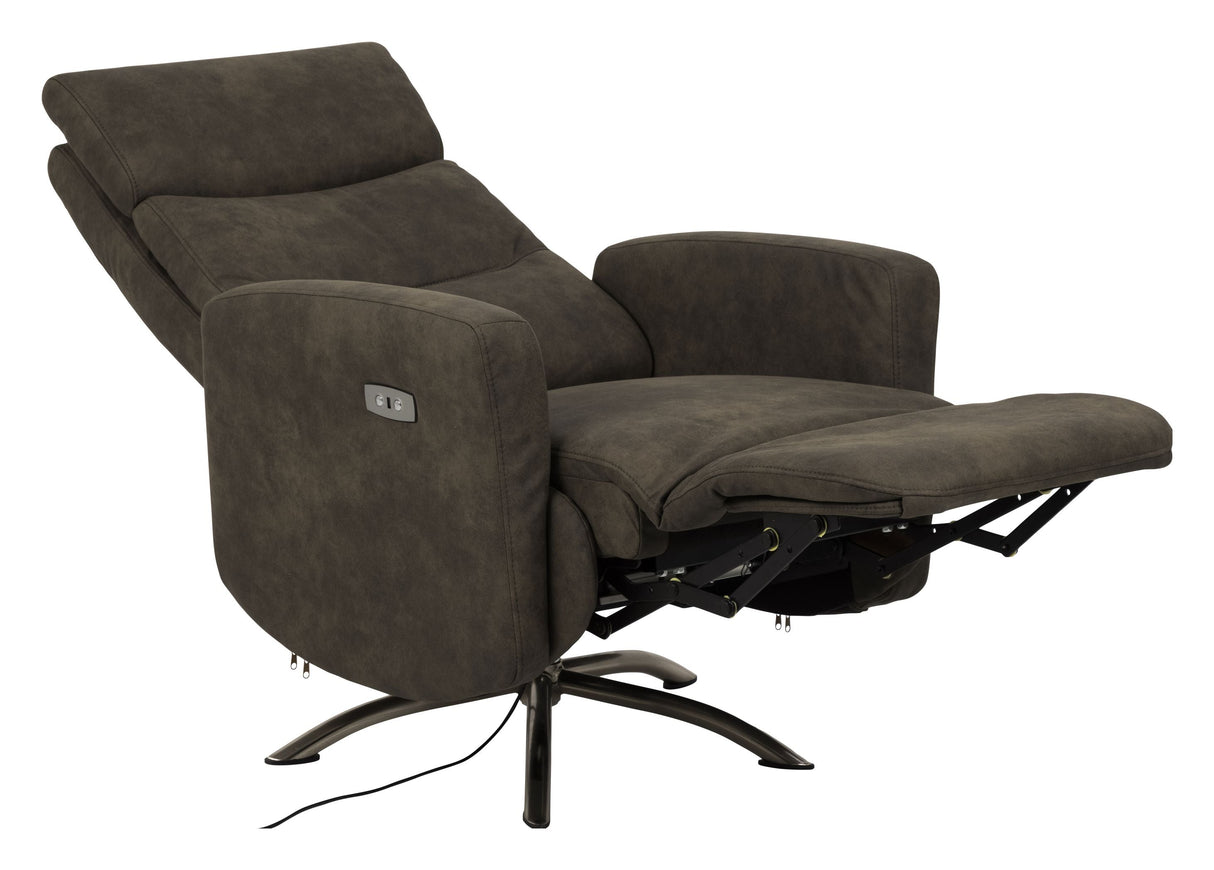 Kamares Recliner, Gray fabric