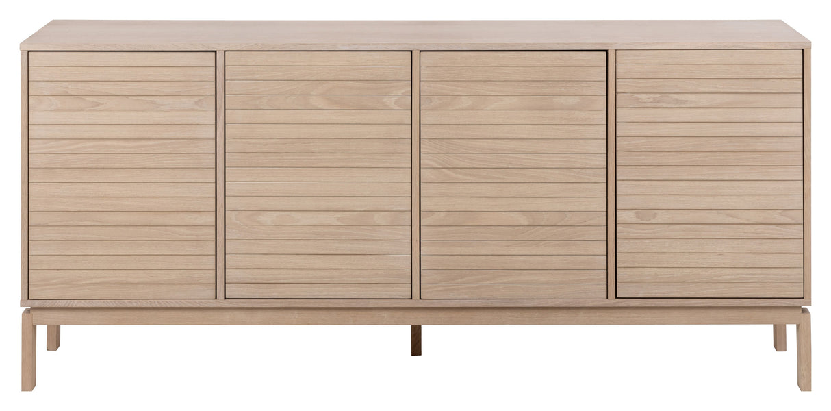 Cannes Sideboard, White Pig. oiled oak veneer