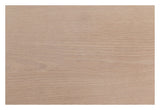 Cannes Dining table, White Pig. oiled oak veneer, 200x100x75