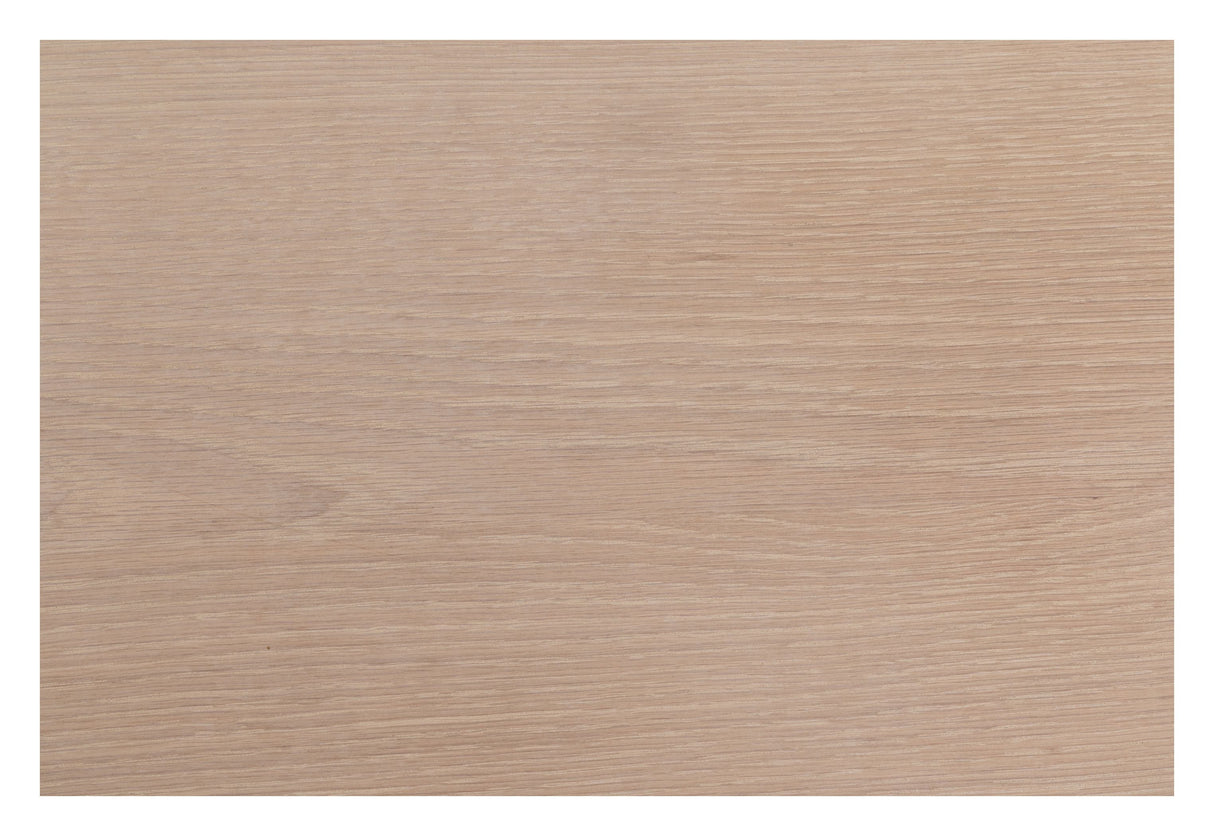 Cannes TV Table, White Pig. oiled oak veneer