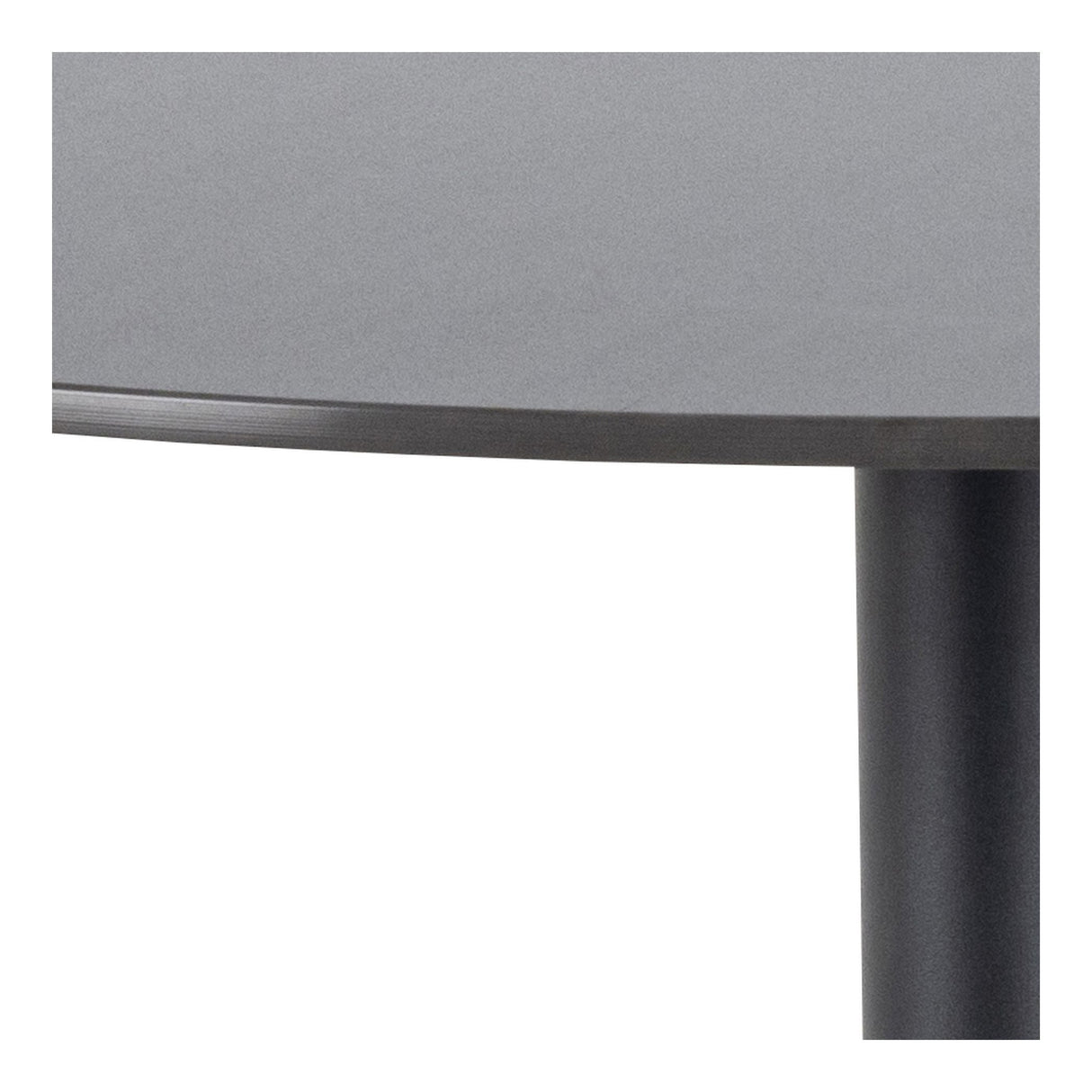 Malta Bar Table, Black Ceramic