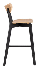 Roxby Barstool, Natural wood