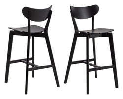 Roxby Barstool, Black wood